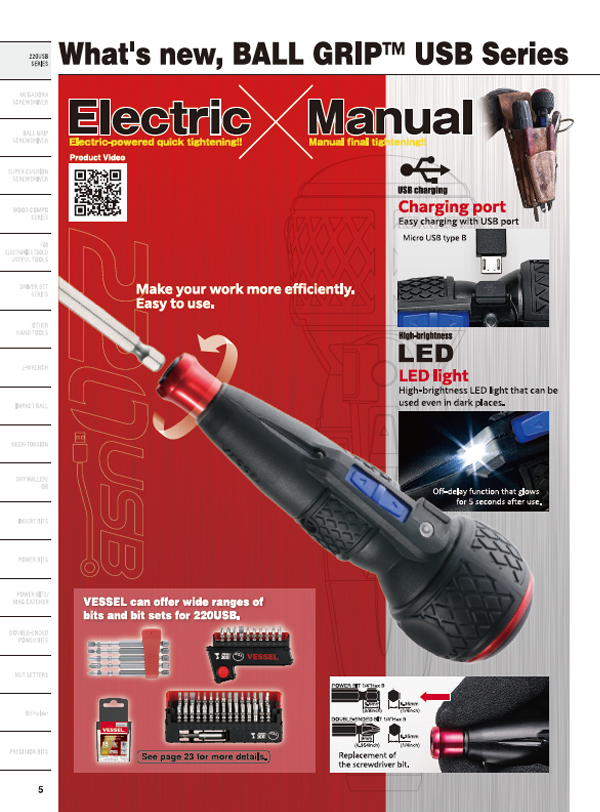 RECHARGEABLE SCREWDRIVERS / SCREWDRIVERS